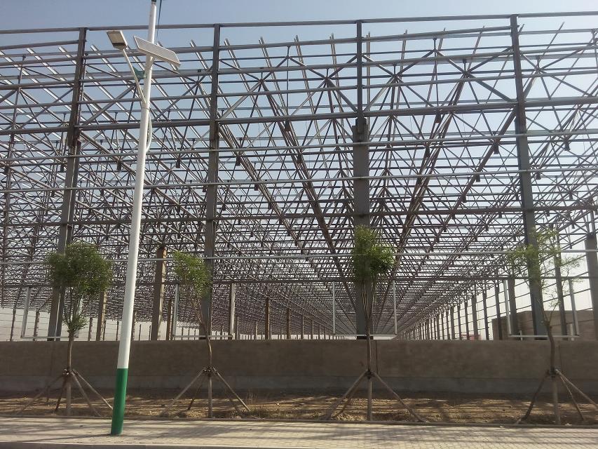 大连汽车工业厂房网架
